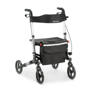 Andador de Alumínio Compacto 4 Rodas até 135 Kg D14 Dellamed