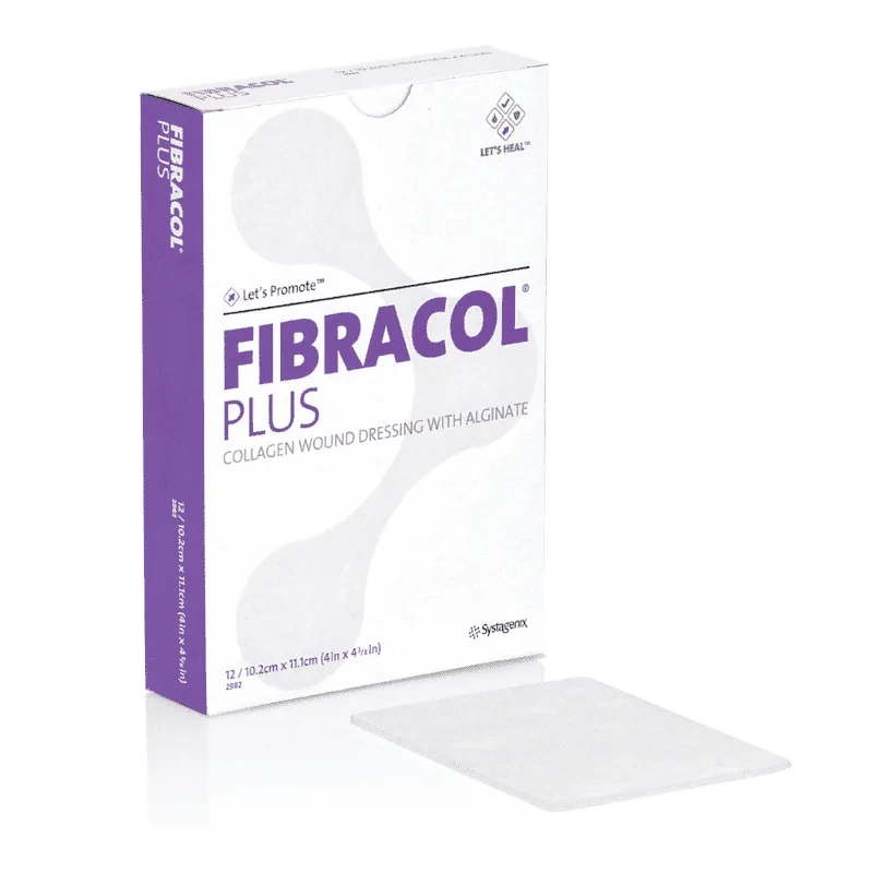 Curativo Fibracol (Plus) Cobertura de Colágeno com Alginato – Systagenix